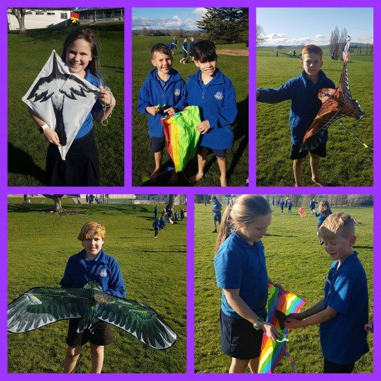 We flew kites as part of our Matariki celebration 