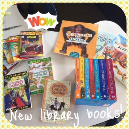 Here is a sample of some of the books that have been recently purchased for the library. Students are encouraged to submit suggestions for authors, books, series that they would like to see more of in the library as this helps guide us when purchasing boo