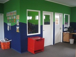 In the library we have   a reading recovery room  and a teacher aide room.